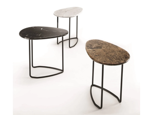 LILY - Marble high side table _ Casamania & Horm